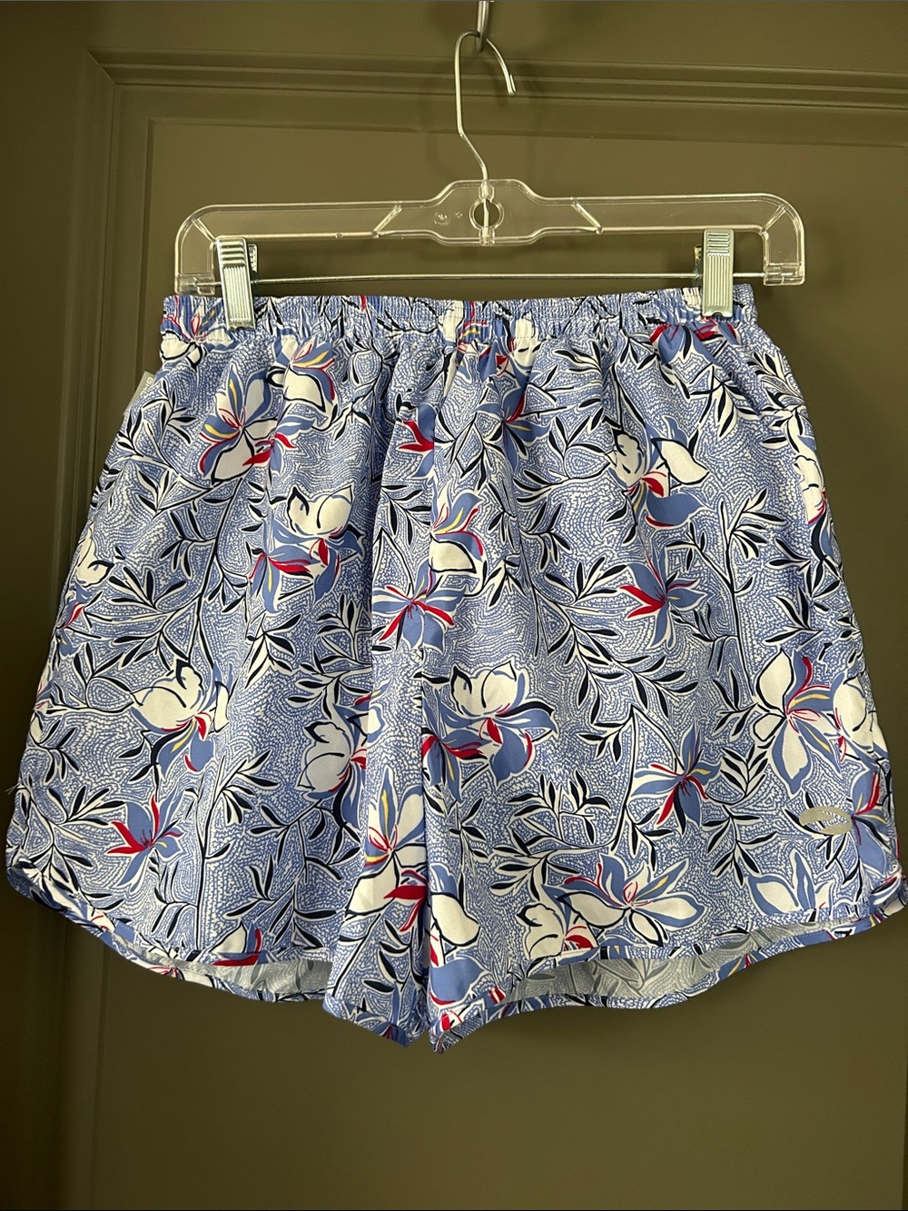 Brooks Floral Women’s Elastic-Waist Running/Athletic Shorts